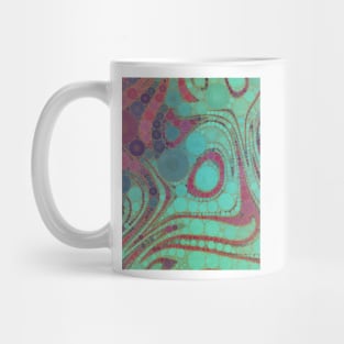 Swirling Dots Mug